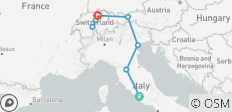  CHARME ITALIEN ET MAJESTÉ ALPINE : DE LA ROME ANTIQUE AUX SOMMETS SUISSES - 8 destinations 