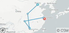  14 jours de croisière sur le Yangtze et la rivière Li en famille (guide et chauffeur privés）) - 7 destinations 