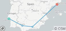  Wonderen van Portugal en Spanje: Een 12-daags avontuur - 4 bestemmingen 