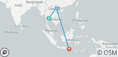  Zuidoost-Azië verkennen: Avontuur in Bangkok, Vietnam en Bali - 5 bestemmingen 