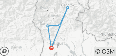  Paquete Turístico Darjeeling Gangtok - 5 destinos 