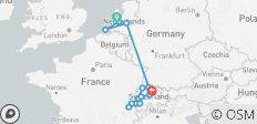  Romantische Rijn &amp; Moezel met Zwitserland 2026 - 19 Dagen - 15 bestemmingen 