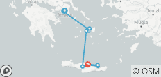  Athens, Paros &amp; Crete - 7 days - 12 destinations 