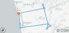  Bezaubernde Kerala Rundreise - 10 Destinationen 