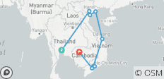  Découvrez la Thaïlande, le Viêt Nam et le Cambodge en 17 jours - 9 destinations 