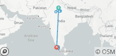  Triangle d\'or et Kerala - 15 destinations 