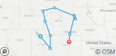  Utah, Yellowstone &amp; Deadwood - 12 Destinationen 