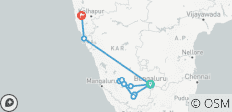  Circuit Mysore Goa - 11 destinations 