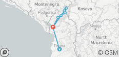  Randonnée en Albanie, au Kosovo et au Monténégro - 8 destinations 