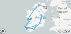  Les routes de campagne d\'Irlande - Premium (classique, fin de séjour à Belfast, 12 jours) - 21 destinations 