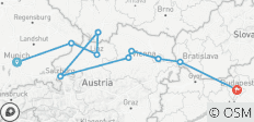  Highlights of the Danube Munich → Budapest (2025) (10 destinations) - 10 destinations 