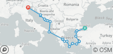  Tesoros del Mediterráneo Estambul → Venecia (2025) - 22 destinos 