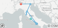  Het beste van Italië in 13 dagen! - 14 bestemmingen 