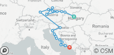  Joyas del Adriático y del Danubio Budapest → Dubrovnik (2026) - 20 destinos 