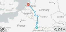  Rhine and Moselle Basel → Amsterdam (2026) - 7 destinations 