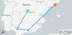  Saborea España: 11 días por Madrid, Sevilla, Granada y Barcelona - 4 destinos 