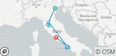  Best of Italy by Train - 10 days - 16 destinations 
