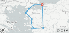  8-Tage-Engels-Urlaub in der Türkei Westliche Pracht: Durch Troja und zeitlose Legbisn (VIP Private Road Trip Liebhaber) - 11 Destinationen 