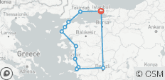  8-Day Angels Vacations in Turkey | Western Splendor: Through Troy and Timeless Legends! (VIP Private Road Trip Lovers!) - 11 destinations 
