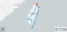  TRÉSORS DE TAIWAN : UN VOYAGE DE 5 JOURS À TRAVERS L\'ÎLE - 10 destinations 