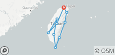  Taïwan : Taipei, lac Sun Moon, Tainan, Kaohsiung, Kenting, Taroko - 8 jours - 10 destinations 