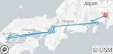  10 jours de plaisir au Japon avec Hiroshima（Guide privé sans groupe）Personnalisable - 11 destinations 