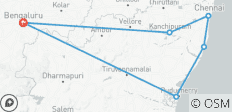  Heilige stenen op verkenning in Zuid-India - 6 bestemmingen 