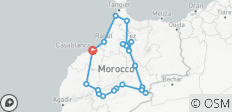  10-Days Private Morocco Tour from Casablanca To Casablanca - 20 destinations 