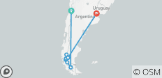  Chile &amp; Argentinien: Urban Vibes meet Patagonian Highs (10 Destinationen) - 10 Destinationen 