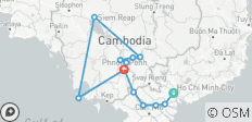  Croisière sur le Mékong Saigon - Siem Reap - 13 destinations 
