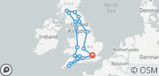  Das Beste aus Großbritannien - Rundreise (9 Tage) - 18 Destinationen 