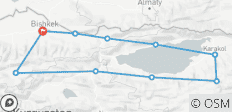  14 days tour in Kyrgyzstan - 13 destinations 