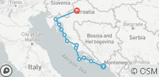  Kroatische Insel Entdeckung Dubrovnik → Zagreb (2026) (einschließlich Korcula) - 12 Destinationen 