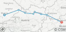  Highlights of the Danube Munich → Budapest (2026) - 8 destinations 