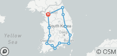  SOUTH KOREA IN 5 DAYS: A JOURNEY BETWEEN HISTORY AND MODERNITY - 14 destinations 