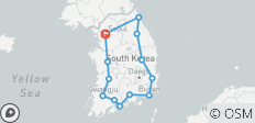  Corée du Sud : Séoul, Gongju, Jeonju, Gwangju, Suncheon, Yeosu, Busan, Gyeongju - 5 jours - 13 destinations 