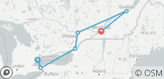  Die besten Städte im Osten Kanadas mit Niagara Falls, Ottawa, Quebec City &amp; Montreal (Toronto, ON bis Montreal, QC) (2026) - 6 Destinationen 