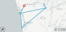  Cochin: 4-Day Private Tour of Munnar, Alleppey &amp; Backwaters with 4 Star Hotel - 7 destinations 