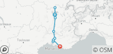  Idílico Ródano 2026|2027 - 8 Días (from Lyon to Marsella) - 8 destinos 
