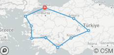  Grande aventure en Turquie - 14 jours, petit groupe, pas de frais cachés - 10 destinations 
