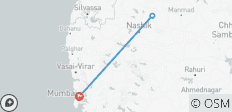  Van Mumbai naar Nashik: tempels, wijngaarden en mooie routes - 3 bestemmingen 