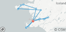  8 Days West Iceland &amp; Reykjavík Solar Eclipse Break Larger Group - 18 destinations 