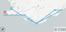  8 jours Péninsule de Reykjanes, hauts lieux du sud de l\'Islande et éclipse solaire - 13 destinations 