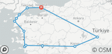  10 jours de vacances privées en Turquie | Une saga de splendeurs et de sérénité ! (Voyage privé VIP) - 12 destinations 