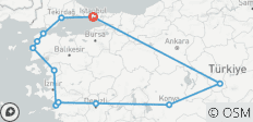  10-Day Private Angels Vacations in Turkey | A Saga of Splendors and Serenity! (VIP Private Road Trip) - 12 destinations 