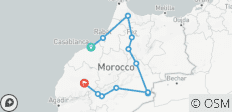  Circuit impérial de 10 jours au Maroc, de Casablanca à Marrakech, dans le désert et les villages berbères - 13 destinations 
