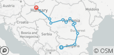 3 capitales européennes : Sofia, Bucarest et Budapest - Circuit en petit groupe - 11 destinations 