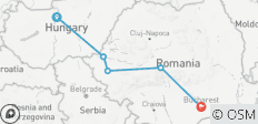  Bucarest, Transylvanie et Budapest - Circuit en petit groupe - 5 destinations 
