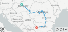  Budapest et Transylvanie Bucarest et Sofia - Circuit des 3 capitales - Circuit en petit groupe - 11 destinations 