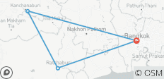  Circuit de 5 jours à Bangkok - 4 destinations 